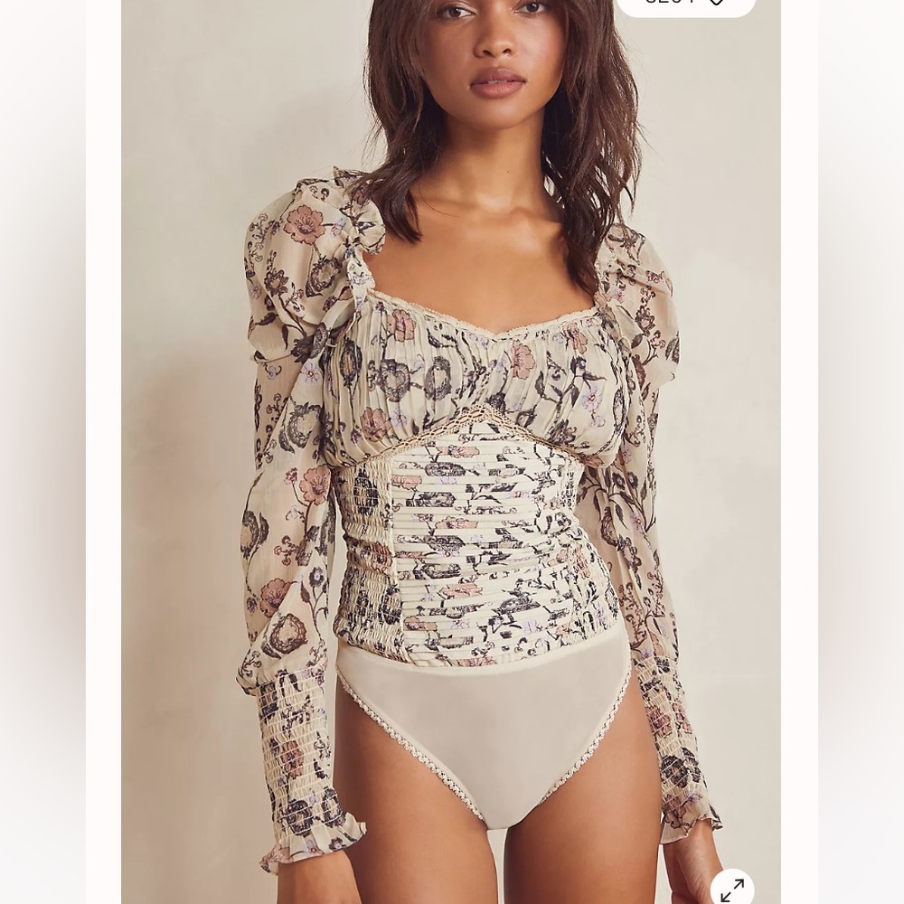 Free People Brunch Date Bodysuit
